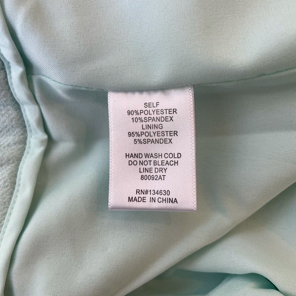 Anthropologie Mint Peplum Skirt NWT SZ M - Picture 5 of 5
